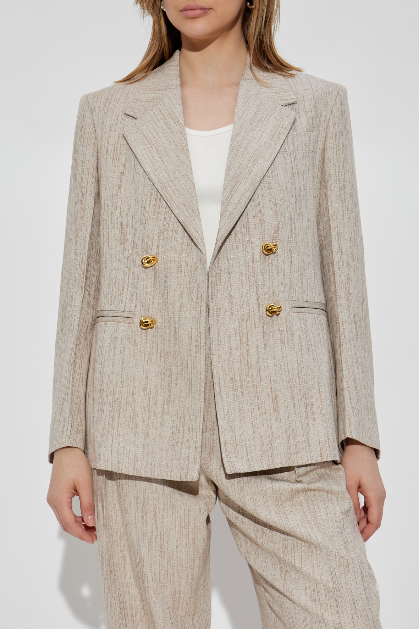 ジャケット Bottega Veneta Blazer Bottega Veneta Blazer with silk trim | Women's Clothing | Vitkac